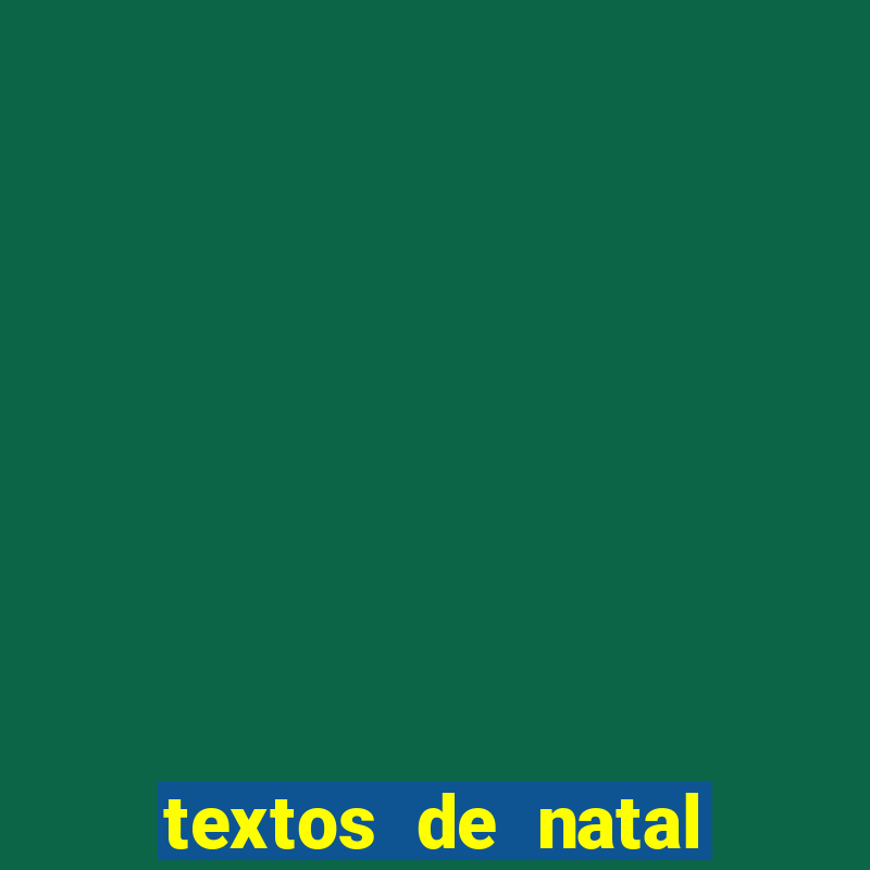 textos de natal para imprimir